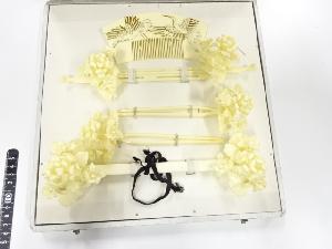 アンティーク　花嫁衣裳　髪飾りセット